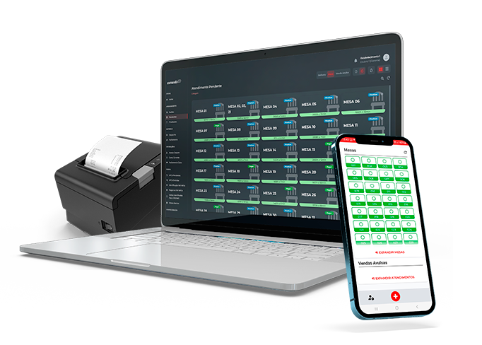 Sistema para frente de caixa - Comanda10